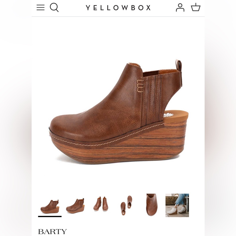 Yellow Box Barty Clogs